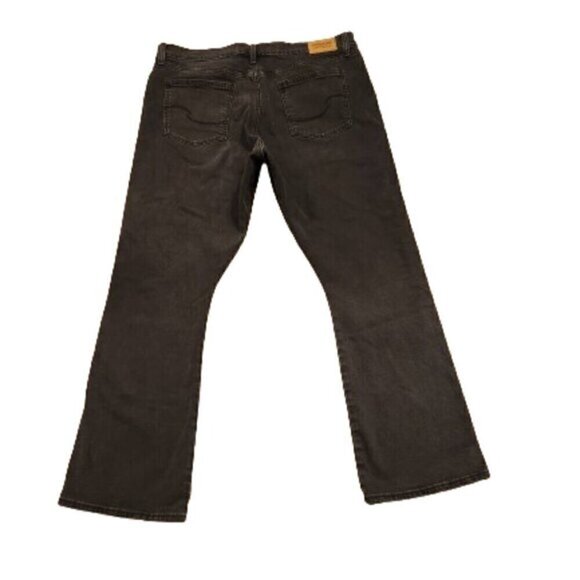 Levi's Signature Heritage Dusty Black High-Rise Kick Boot Jeans - Picture 4 of 6